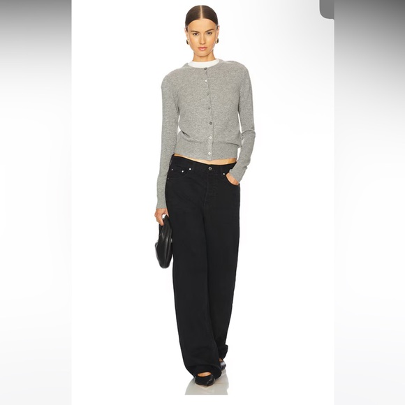 Girlfriend Collective Bella Low Rise Boyfriend Jeans- Black SZ 23 fit oversized - Picture 3 of 9